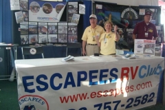 Escapees group booth