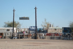 The Range cafe at Slab City